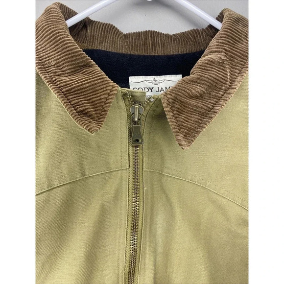 Cody James Jacket Adult XL  Beige Cotton Canvas Fleece Lined Western - Picture 5 of 9